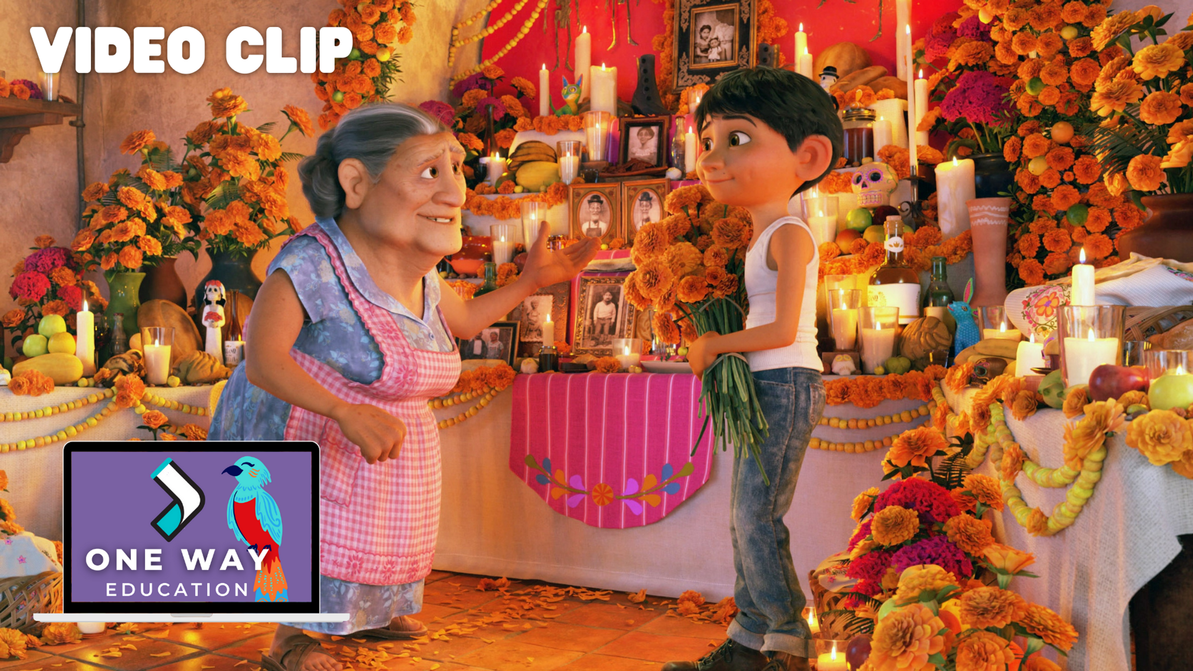 COCO - DIA DE LOS MUERTOS CLIP